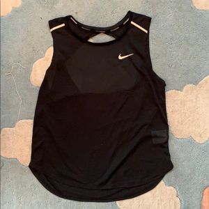 Nike Black Open Back tank